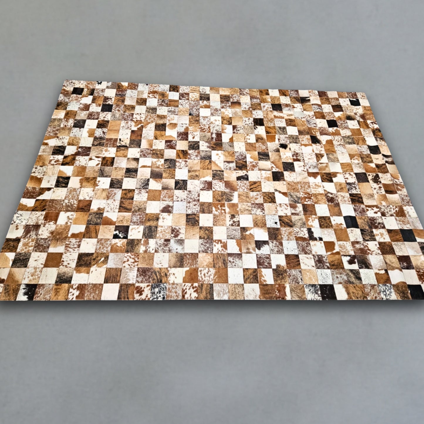 Custom Nguni Rug - Mosaic Earth (1.5mX2m)