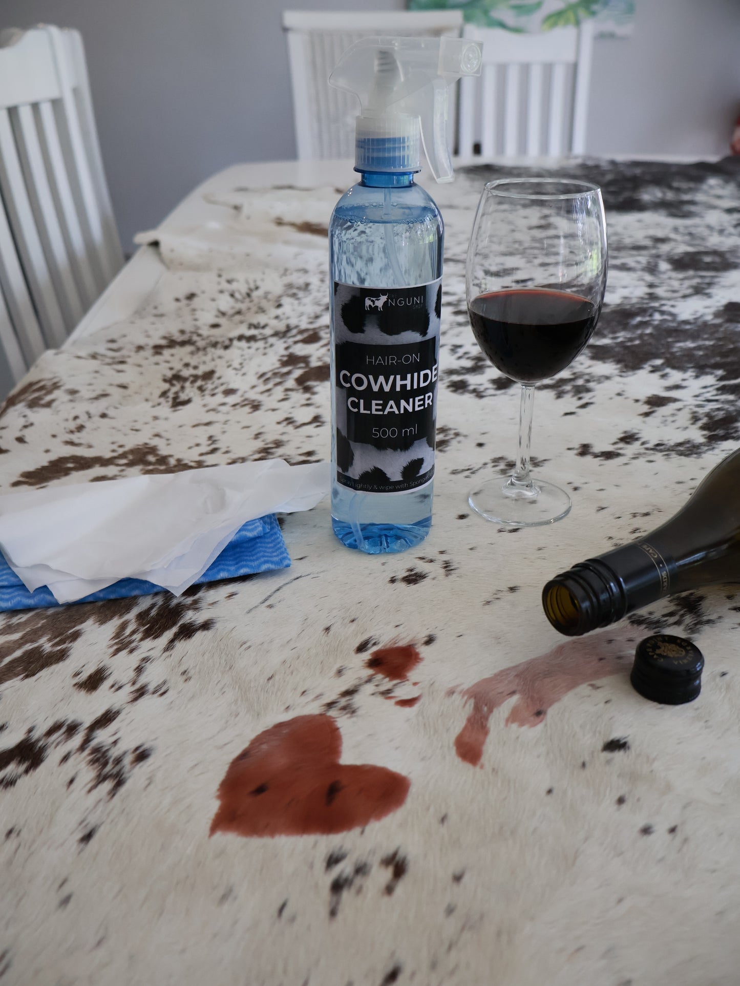 Hair-On Hide Cleaner