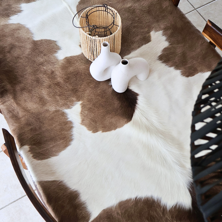 Weekend Flash Sale - Brown and White Nguni Hides