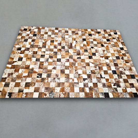 Custom Nguni Rug - Mosaic Earth (1.5mX2m)