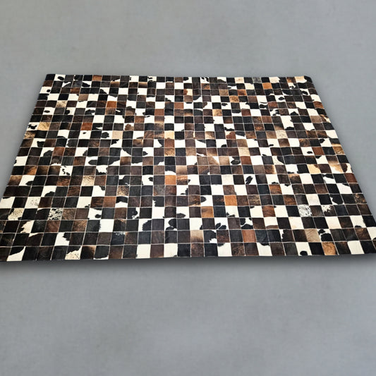 Custom Nguni Rug - Espresso Mosaic (1.5mX2m)