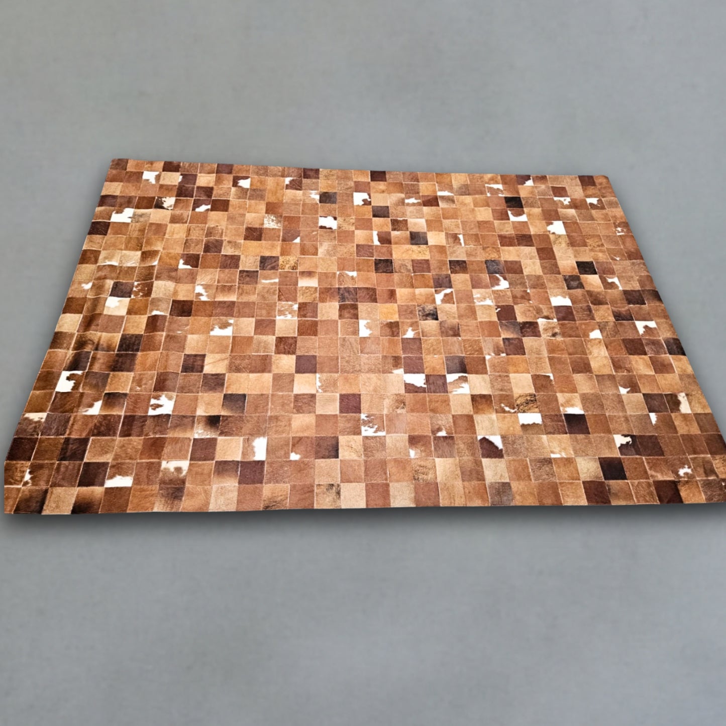 Custom Nguni Rug - Copper Mosaic (1.5mX2m)