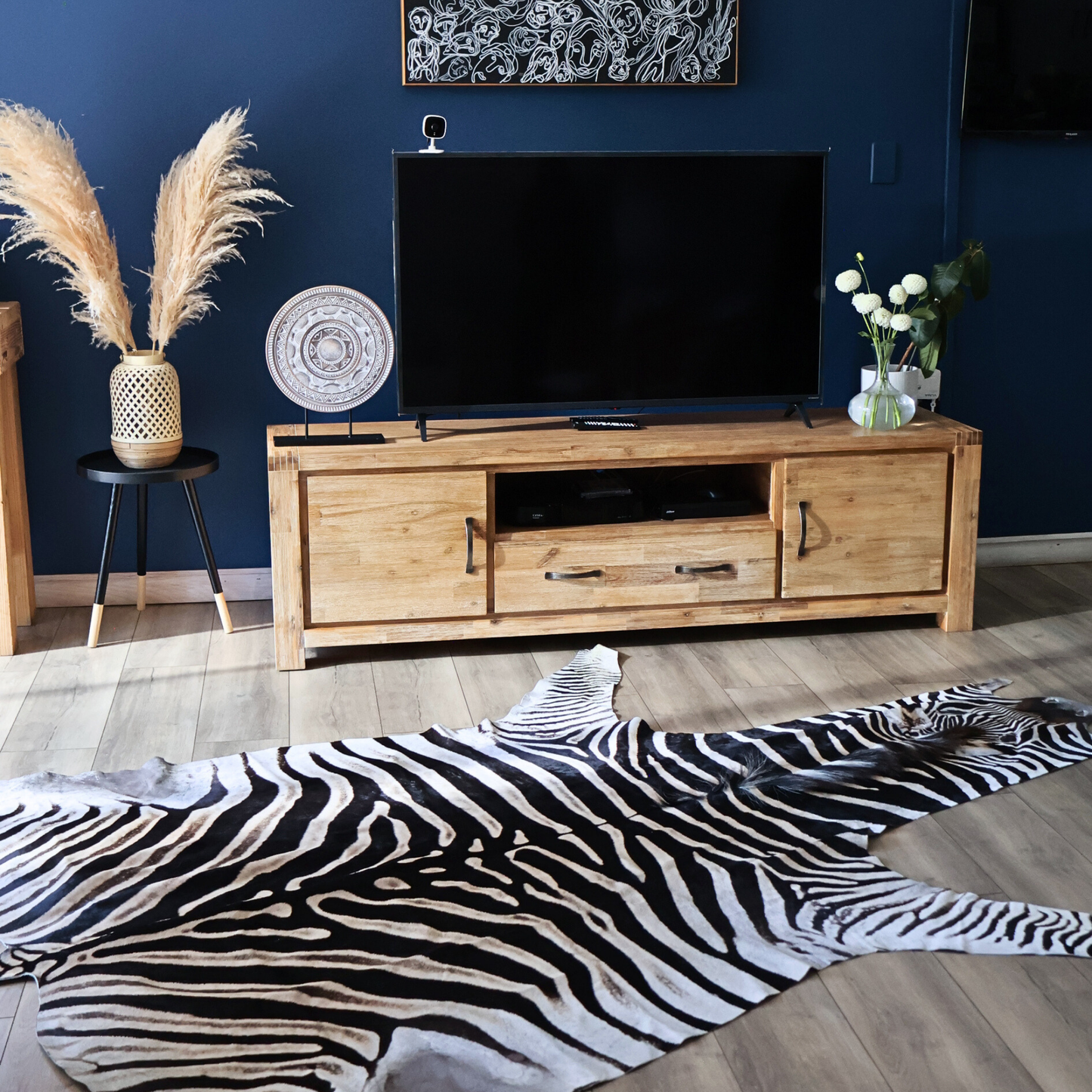 Zebra Hide #4 - Medium 2.2 X 1.9