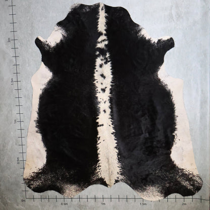 Premium Nguni Hide - Black & White | AAG5322 | 2.2m x 2.4m