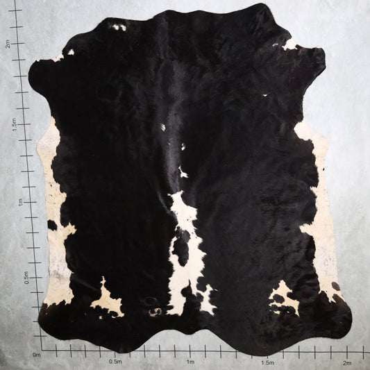 Premium Nguni Hide - Black & White | AAG5344 | 2.0m x 2.1m
