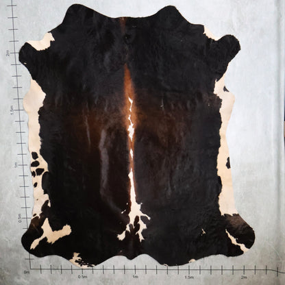 Premium Nguni Hide - Tri colour Black, Caramel Brown & White | AAG5351 | 2.1m x 2.3m