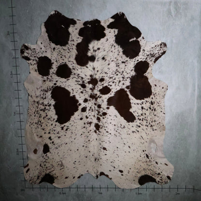 Premium Nguni Hide  - Brown & White | AAS8178 | 1.9m  X 2.0m