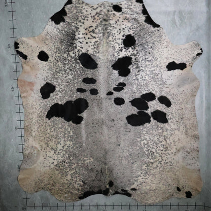 Premium Nguni Hide - Black, Grey & White | AAS8179 | 2.2m  X 2.5m
