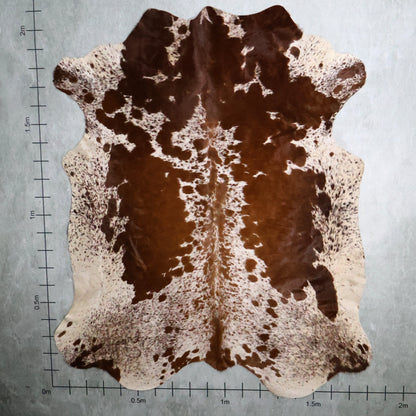 Premium Nguni Hide - Caramel Brown & White | AAS8180 | 1.8m  X 2.1m