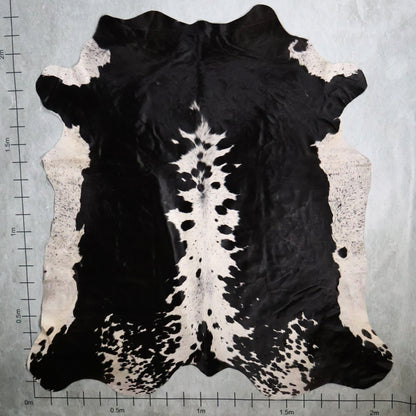Premium Nguni Hide - Black & White | AAS8225 | 2.1m x 2.2m