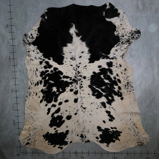Premium Nguni Hide - Black & White | AAS8226 | 2.0m x 2.3m
