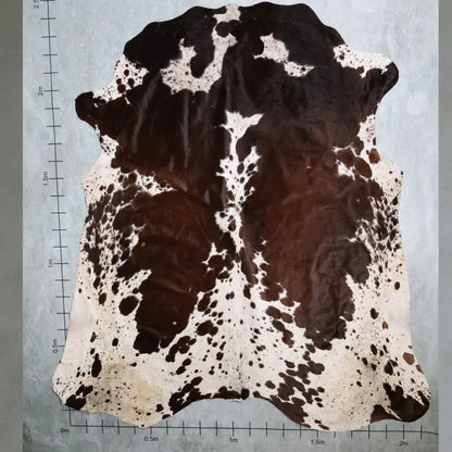 Premium Nguni Hide - Chestnut Brown & White | AAS8228 | 2.1m x 2.4m