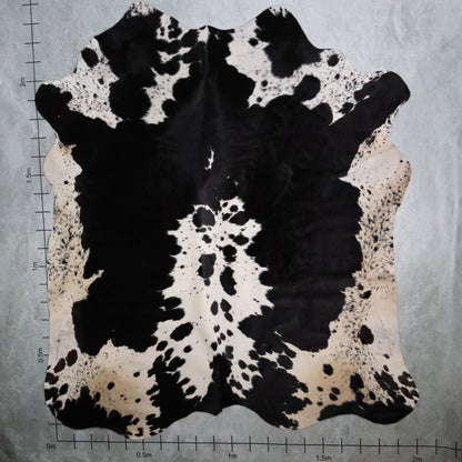 Premium Nguni Hide - Black & White | AAS8244 | 2.0m x 2.4m