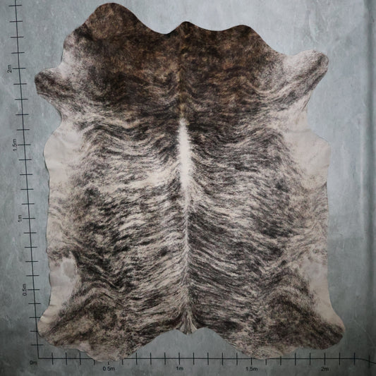 Premium Nguni Hide - Brindle Brown, Grey & Beige | AAS8262 | 2.1m x 2.3m