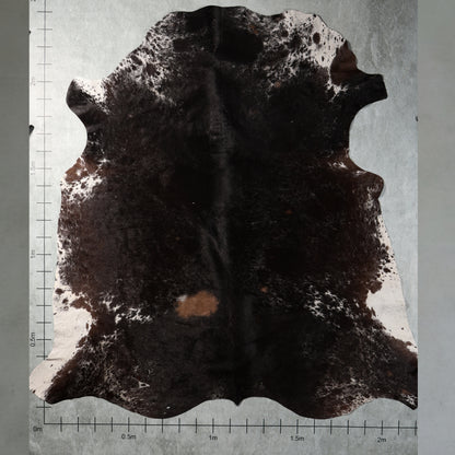 Premium Nguni Hide - Black, Brown & White | AAS8284 | 2.3m x 2.4m