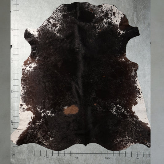 Premium Nguni Hide - Black, Brown & White | AAS8284 | 2.3m x 2.4m
