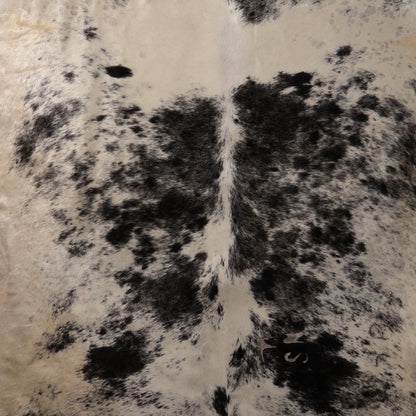 Premium Nguni Hide - Cream & Black Mottled | AAS8342 | 1.9m x 2.1m