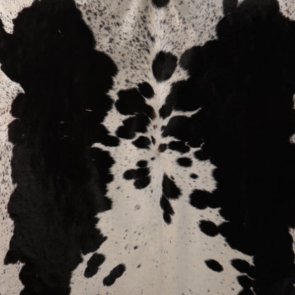 Premium Nguni Cowhide - Black & White Speckled | AAS8348 | 1.9m x 2.0m