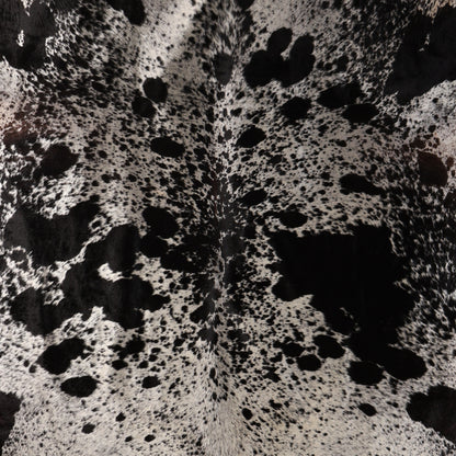 Premium Nguni Cowhide - Black & White Speckled | AAS8385 | 2.4m x 2.6m