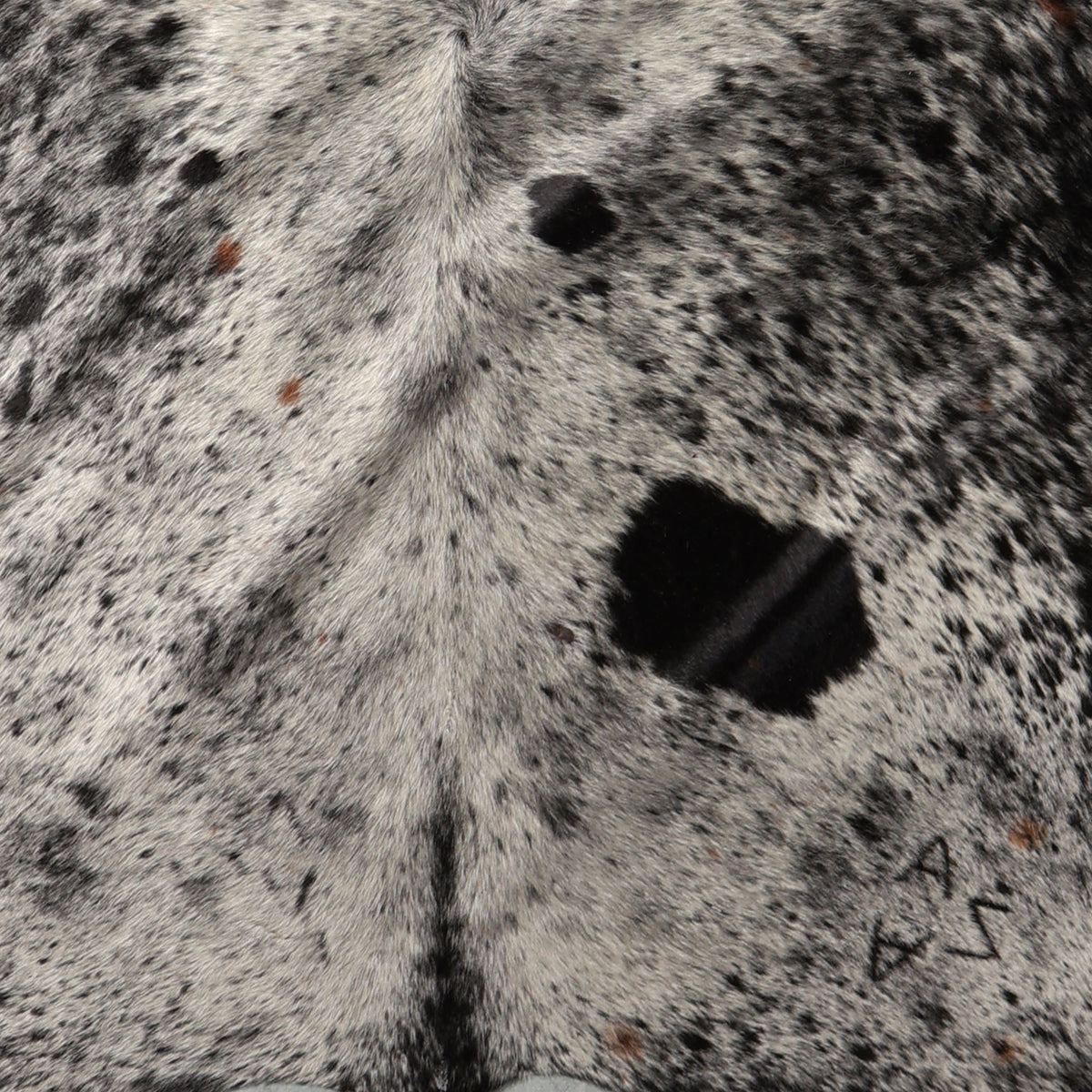 Premium Nguni Cowhide - Grey & Black Speckled | AAS8391 | 2.0m x 2.2m