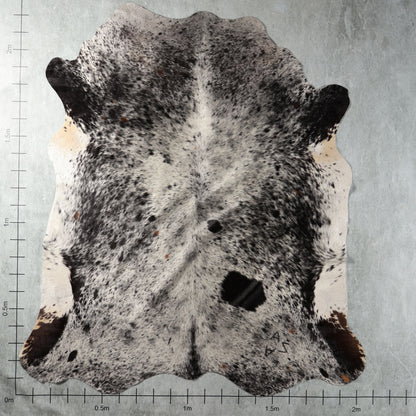Premium Nguni Cowhide - Grey & Black Speckled | AAS8391 | 2.0m x 2.2m