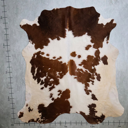 Select Nguni Hide - Chocolate Brown & White | AGD7036 | 2.1m X 2.1m