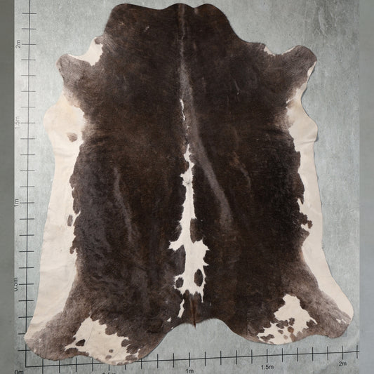 Select Nguni Hide - Dark Brown & White| AGD7133 | 2.1m X 2.2m