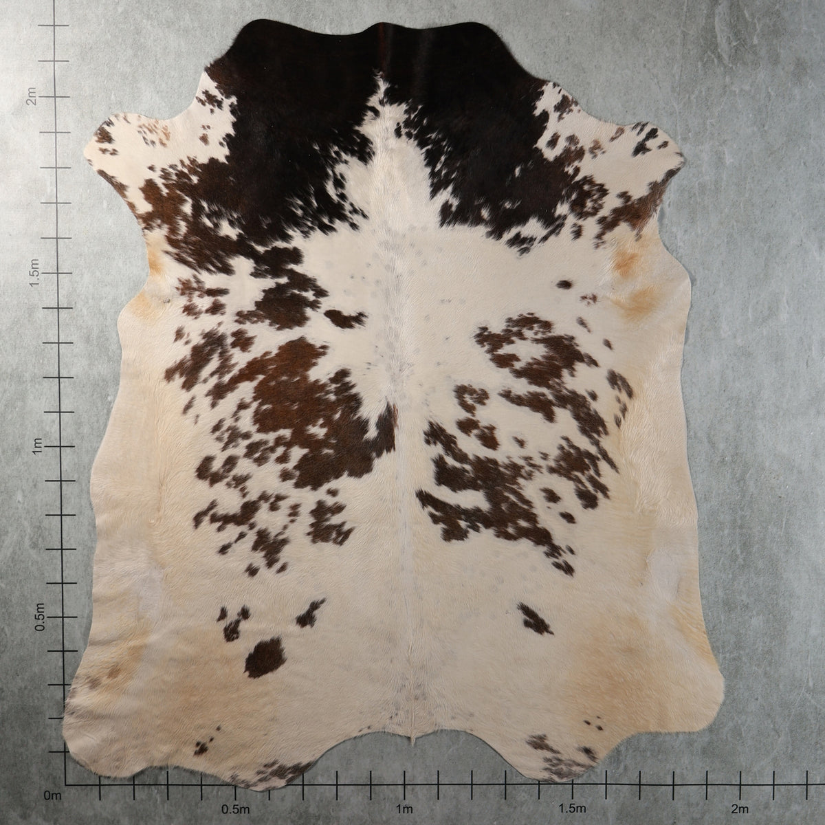 Select Nguni Cowhide - Dark Brown & White Speckled | AGD7207 | 2.0m X 2.2m