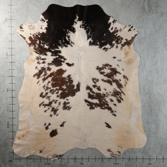 Select Nguni Cowhide - Dark Brown & White Speckled | AGD7207 | 2.0m X 2.2m