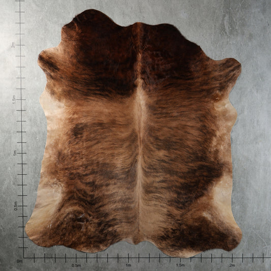 Select Nguni Cowhide - Light Brown Brindle | AGD7209 | 2.1m X 2.3m