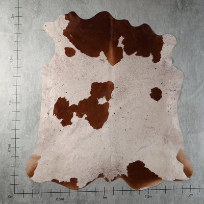 Select Nguni Cowhide - Cream & Chestnut Brown | AGD7211 | 2.0m X 2.0m