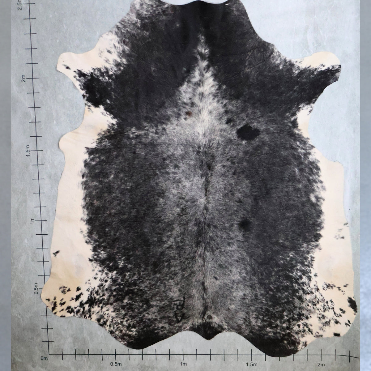 Select Nguni Hide - Black, Grey & White | AGS7258 | 2.2m x 2.3m