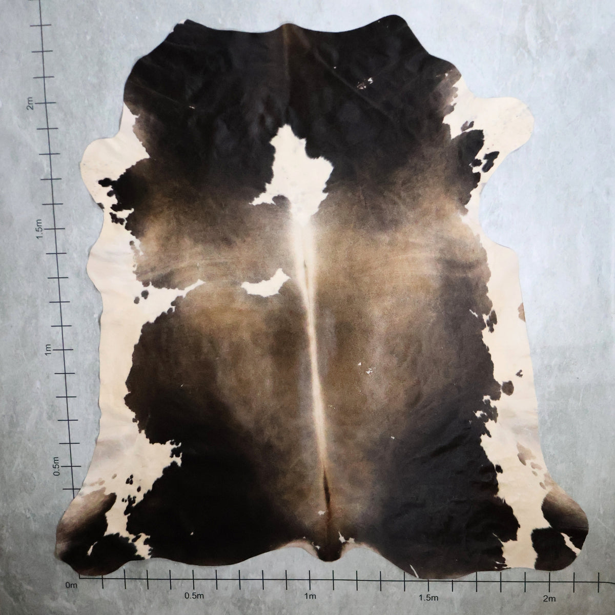 Select Nguni Hide - Black, Taupe & White | AGS7306 | 2.2m x 2.3m