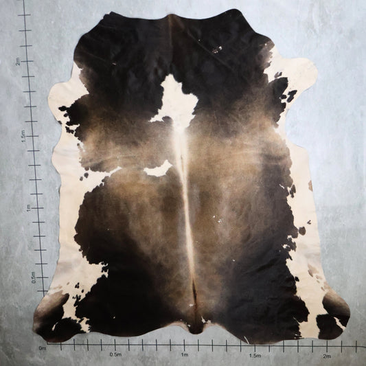 Select Nguni Hide - Black, Taupe & White | AGS7306 | 2.2m x 2.3m