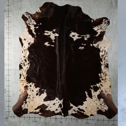 Select Nguni Hide - Dark Brown & White | AGS7325 | 2.1m x 2.1m