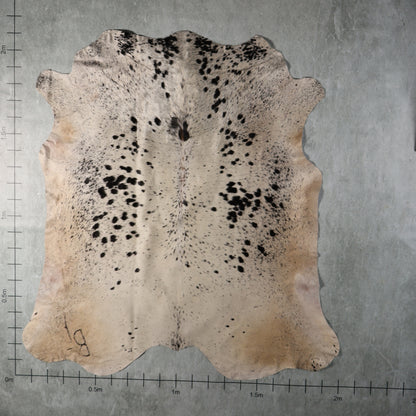 Select Nguni Hide - Cream & Black Speckled | AGS7342 | 2.0m x 2.1m