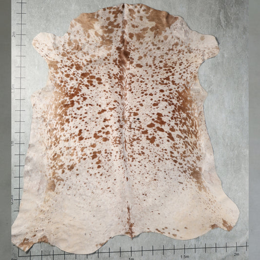 Select Nguni Hide - Beige & Brown Speckled | AGS7372 | 2.0m x 2.3m
