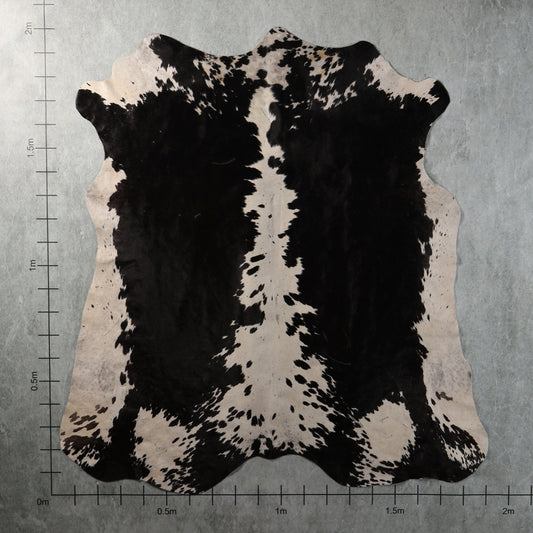 Select Nguni Hide - Black & White Bold Patches | AGS7432 | 1.9m x 2.0m