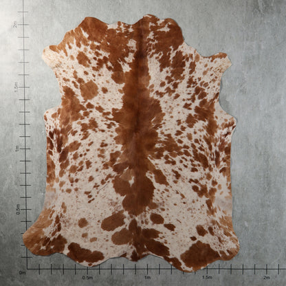 Select Nguni Hide - Chestnut Brown & White Spotted | AGS7447 | 1.7m x 2.1m