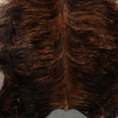 Select Nguni Hide - Dark Chocolate & Chestnut Brindle | AGS7462 | 2.1m x 2.2m