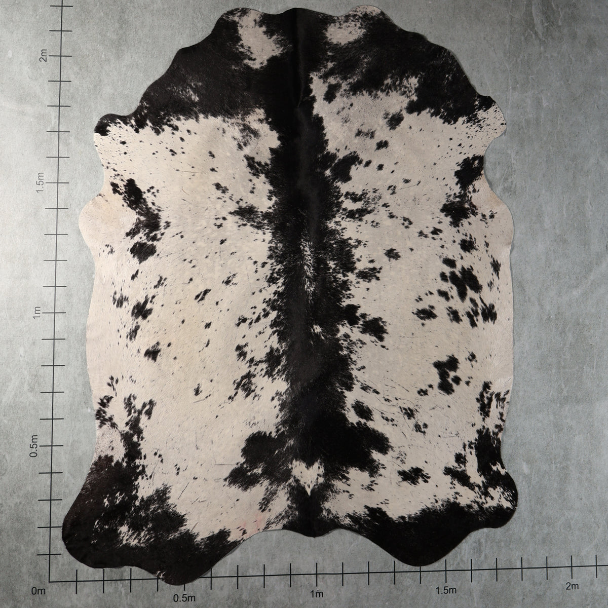 Select Nguni Cowhide - Black & White Speckled | AGS7476 | 1.8m x 2.2m