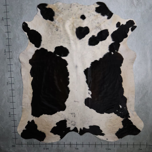 Standard Nguni Hide - Black & White | BGS2677 | 2.0m x 2.2m