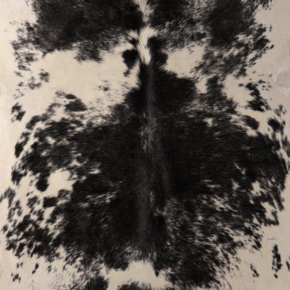 Standard Nguni Cowhide - Black & Cream Mottled | BGS2759 | 1.7m X 2.1m