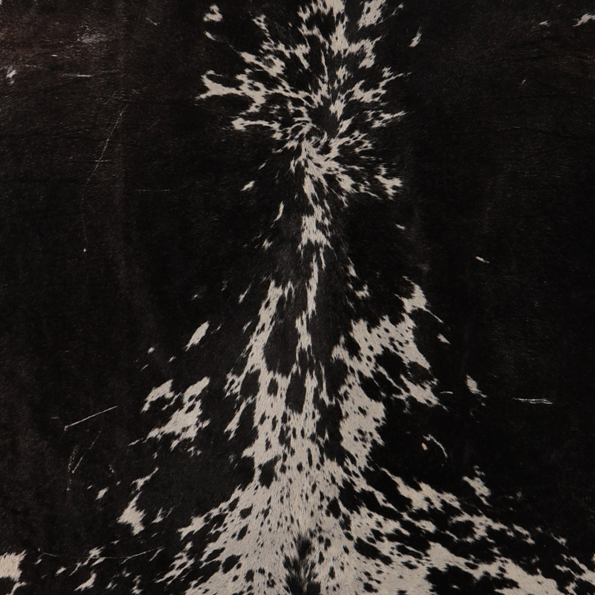 Standard Nguni Cowhide - Black & White Speckled | BGS2761 | 1.8m X 2.3m