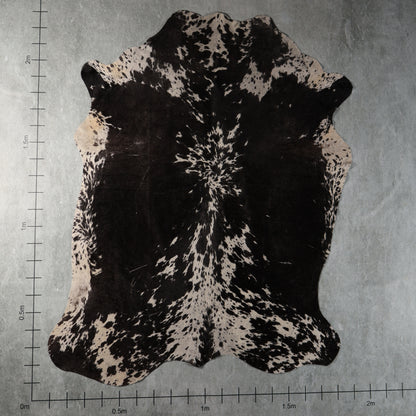 Standard Nguni Cowhide - Black & White Speckled | BGS2761 | 1.8m X 2.3m
